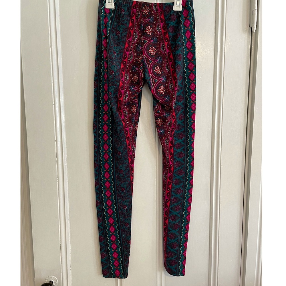 Floral leggings